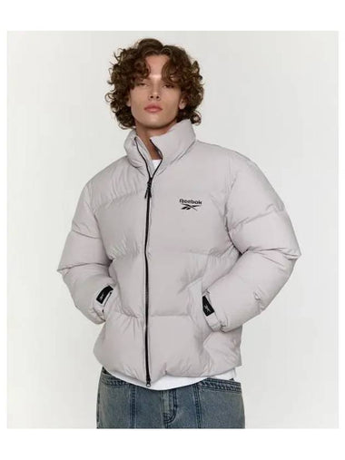 Active short down jacket gray - REEBOK - BALAAN 1