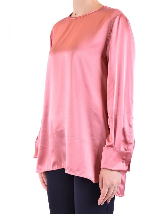 round neck long sleeve tshirt pink - MAX MARA - BALAAN 4