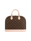 Alma Monogram Canvas Tote Bag Brown - LOUIS VUITTON - BALAAN 4