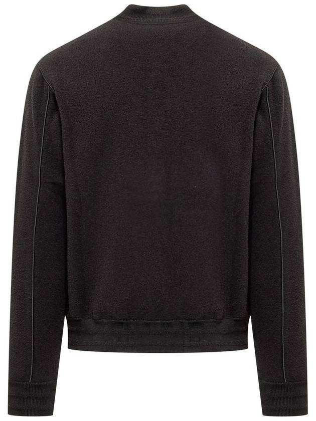 Cotton Bomber Jacket Black - GIVENCHY - BALAAN 3