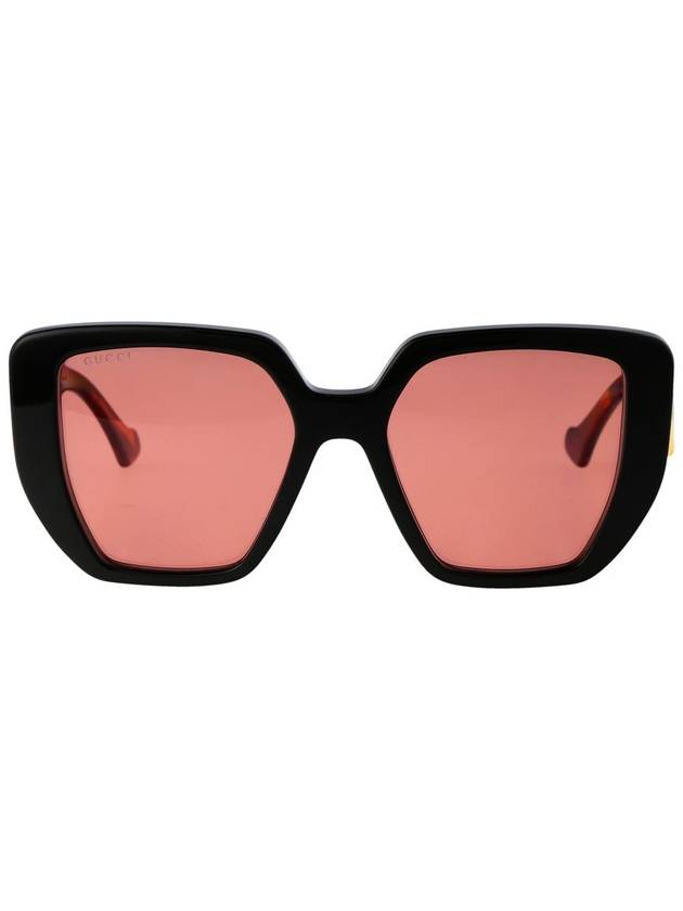 logo decorated oversized sunglasses GG0956S009 - GUCCI - BALAAN 2