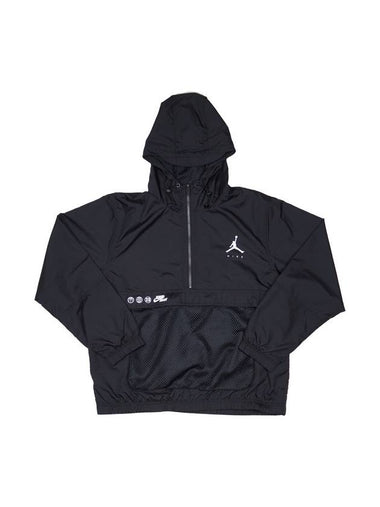 Jordan Jumpman Hoodie Anorak Black - NIKE - BALAAN 1