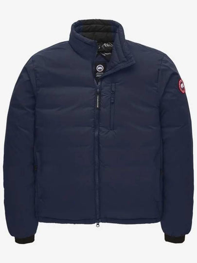 Lodge Down Short Padding Jacket Atlantic Navy - CANADA GOOSE - BALAAN 2