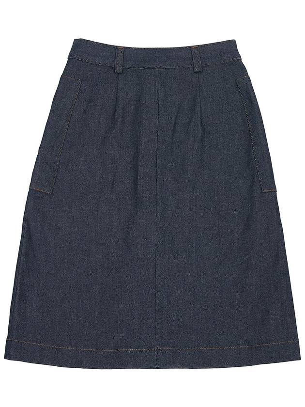 Anita A-Line Skirt Navy - A.P.C. - BALAAN 3