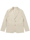 2 Button Jacket Beige - SOLEW - BALAAN 2