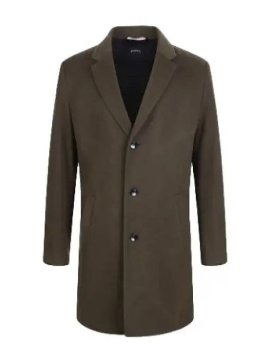 Boss Virgin Wool Single Chester Coat - HUGO BOSS - BALAAN 1