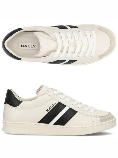 Thiago Leather Low-Top Sneakers White - BALLY - BALAAN 2