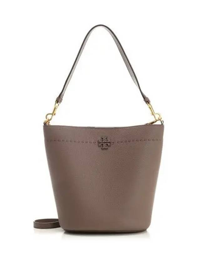 McGraw Logo Bucket Bag Grey - TORY BURCH - BALAAN 2