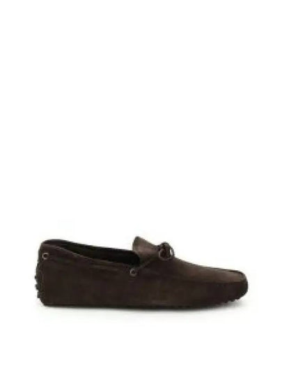 Men's Gommino Suede Driving Shoes Brown - TOD'S - BALAAN 2