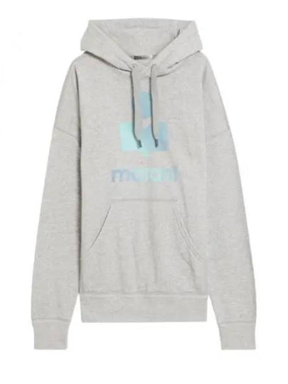 Miley Big Logo Hoodie Grey - ISABEL MARANT - BALAAN 2