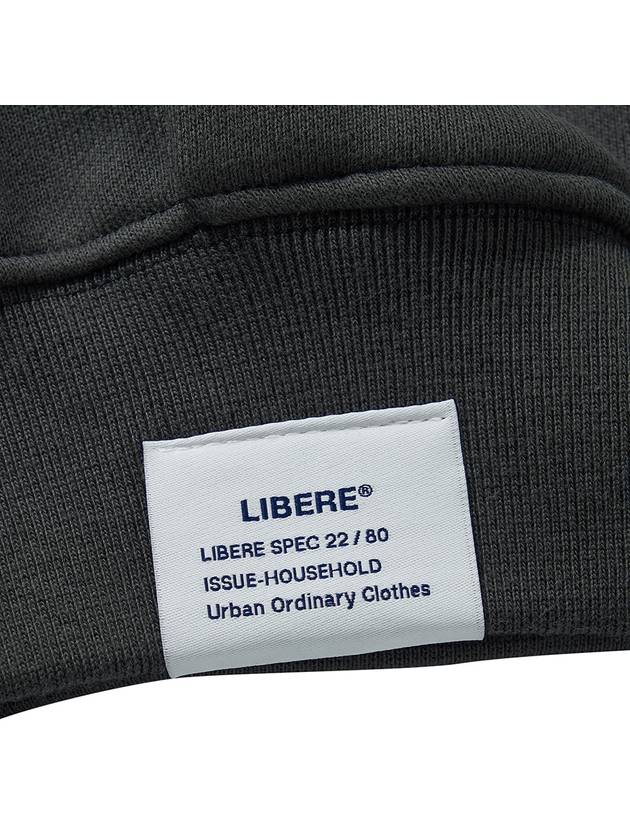 WL HOODIE CHARCOAL - LIBERE - BALAAN 7