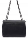 Lily Small Goat Leather Shoulder Bag Black - MULBERRY - BALAAN 5