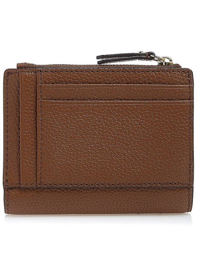 Logo Jet Set Half Wallet Brown - MICHAEL KORS - BALAAN 4