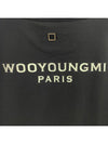 Back Logo Hoodie Black - WOOYOUNGMI - BALAAN 5