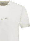 Small Logo Short Sleeve T-Shirt White - CP COMPANY - BALAAN 5