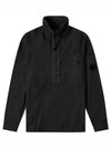 Wappen Poplin Anorak Black - CP COMPANY - BALAAN 2