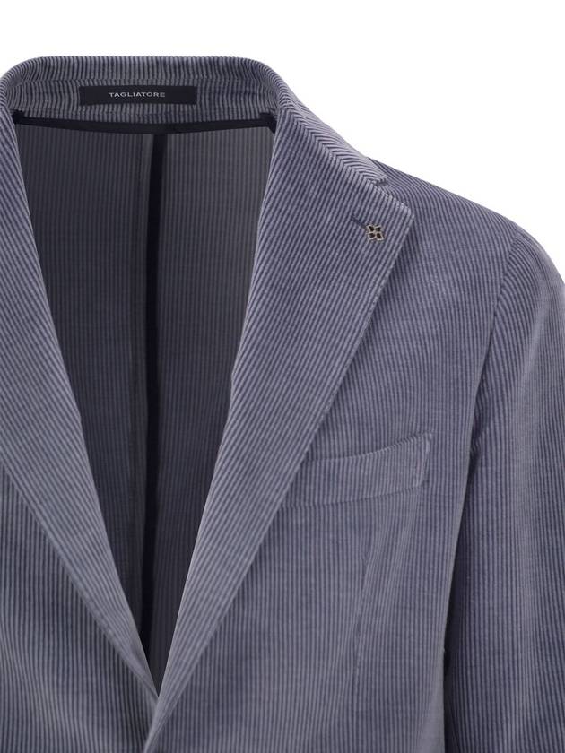 Ribbed cotton and cashmere suit - TAGLIATORE - BALAAN 4