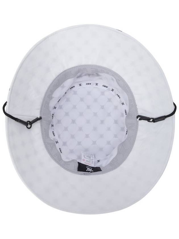 Official UNI MONOGRAM PATTERN BUCKETHAT WH - ANEWGOLF - BALAAN 7