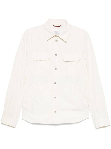 Brunello Cucinelli Jackets White - BRUNELLO CUCINELLI - BALAAN 1