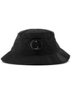 Lens Wappen Chrome R Bucket Hat Black - CP COMPANY - BALAAN 2