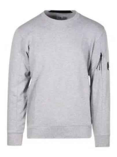 Diagonal Raised Fleece Sweatshirt Grey - CP COMPANY - BALAAN 2