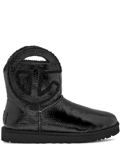 Logo Mini Crinkle Winter Boots Black - UGG - BALAAN 2