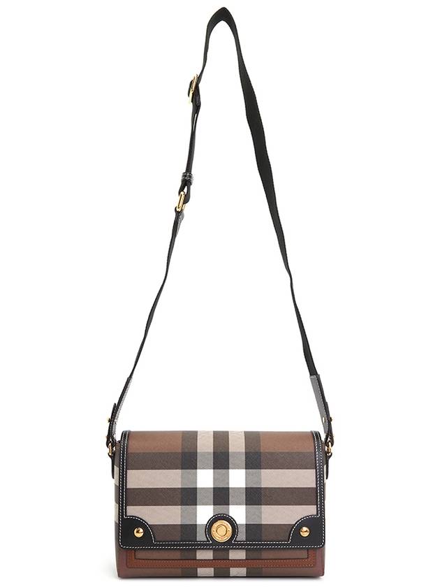 Note Shoulder Bag Dark Birch Brown - BURBERRY - BALAAN 8