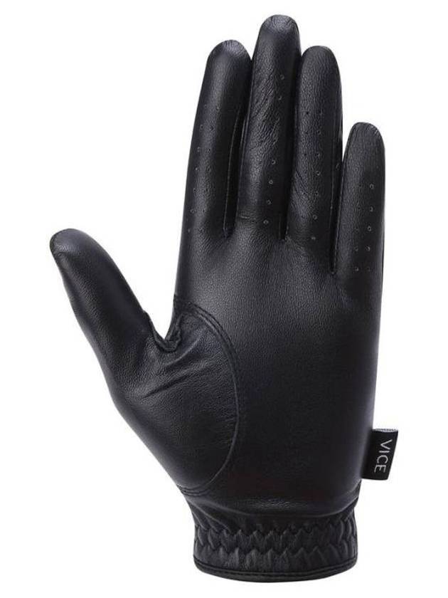 Gloves VGDUMGV03BK Black - VICE GOLF - BALAAN 1