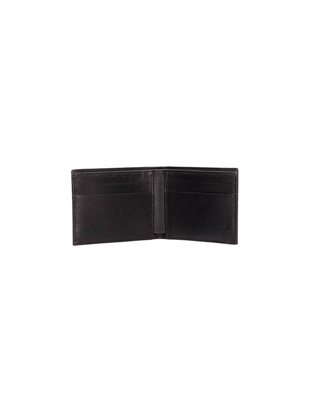 Interlocking GG Mini Half Wallet Black - GUCCI - BALAAN 4