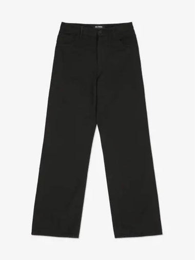 Workwear denim pants black 231M3170099 - RAF SIMONS - BALAAN 1