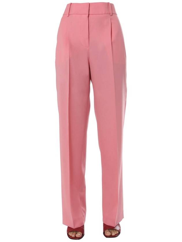 pintuck high waist pants pink - GIVENCHY - BALAAN 2