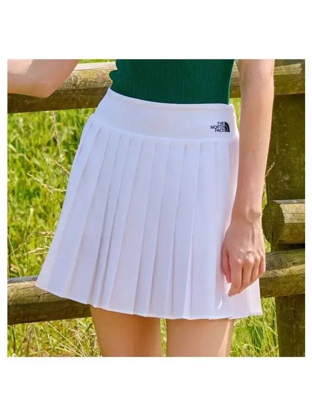 The North Face NK6NQ32J White Label Women s Pleated Skirt - THE NORTH FACE - BALAAN 1