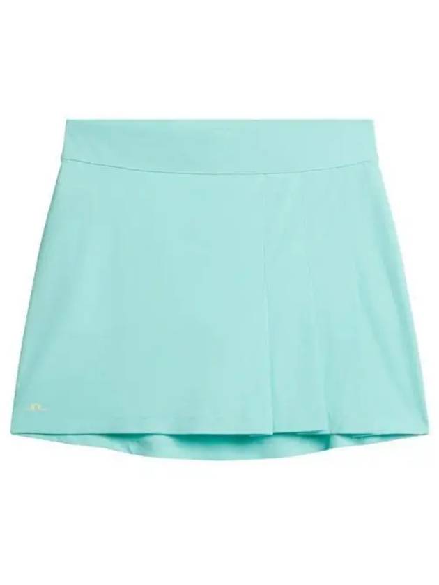 Thea Pleated Mini Skirt Aruba Blue - J.LINDEBERG - BALAAN 2