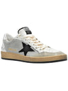 Ball Star Low Top Sneakers White Grey - GOLDEN GOOSE - BALAAN 3