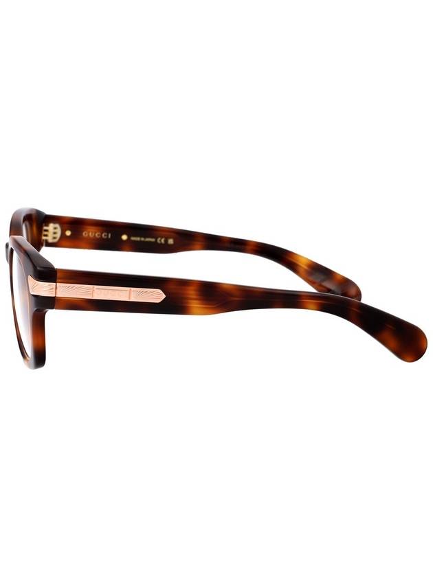 Sunglasses GG1518O 002 HAVANA HAVANA TRANSPARENT - GUCCI - BALAAN 4