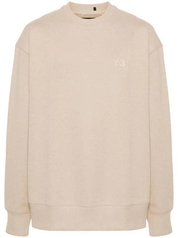 logo printed cotton belnd sweatshirt IV5581 - Y-3 - BALAAN 1