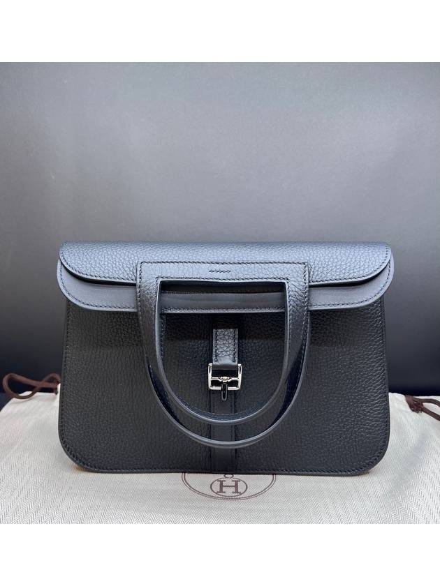 Halzan 25 Cross Bag Noir - HERMES - BALAAN 2