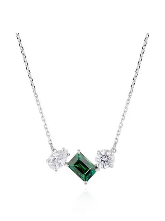 Women's Mesmera Pendant Necklace Green - SWAROVSKI - BALAAN 2