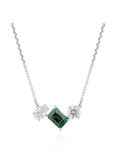 Women's Mesmera Pendant Necklace Green - SWAROVSKI - BALAAN 1