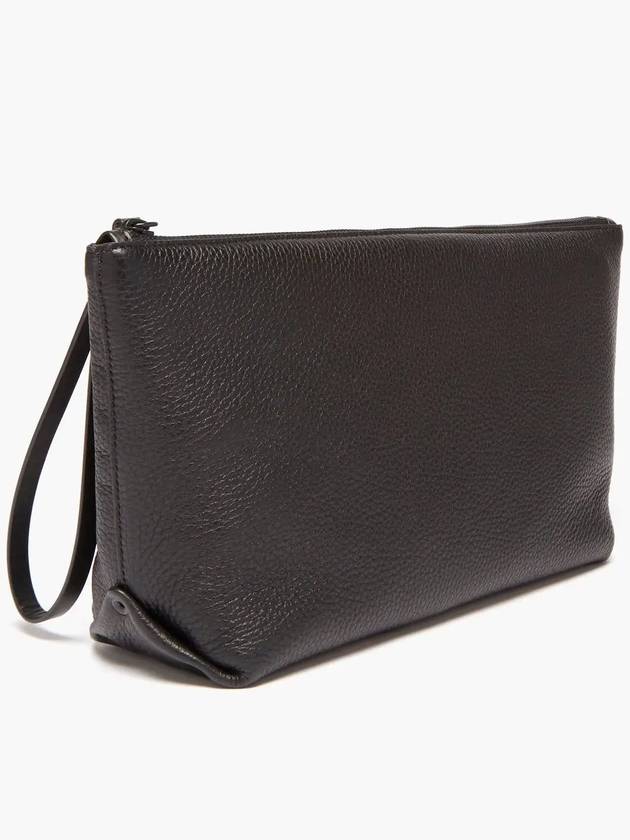 Men's Leather Clutch Bag Black - MAISON MARGIELA - BALAAN 5