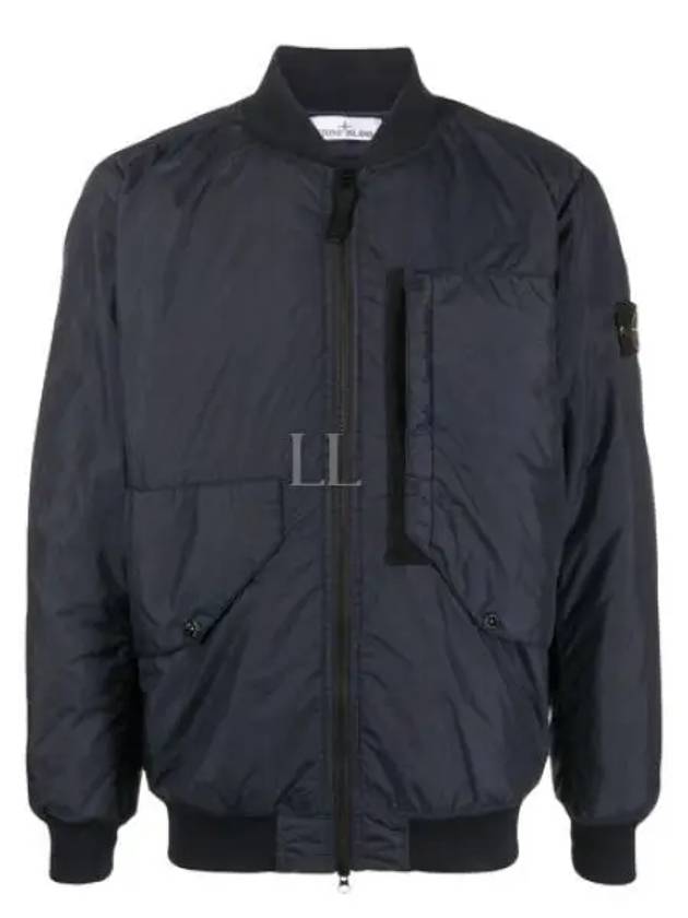 Garment Dyed Crinkle Reps Jacket Navy - STONE ISLAND - BALAAN 2