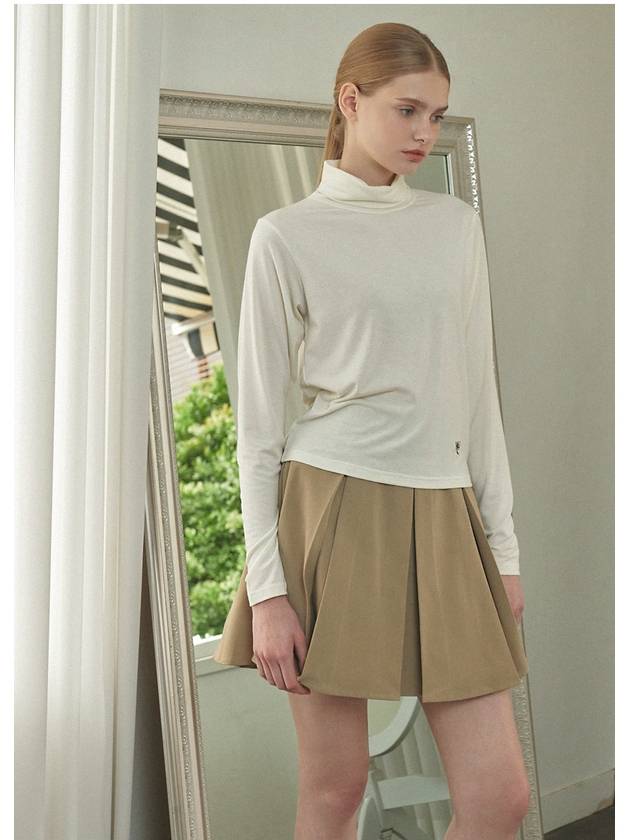 Women's Autumn Tint Turtleneck Long Ivory - MICANE - BALAAN 6