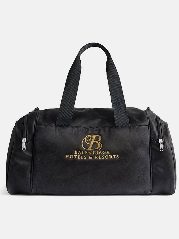 Hotel resort luggage duffel bag black - BALENCIAGA - BALAAN 2