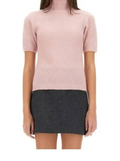 Edie Short Sleeve Turtleneck Pink - A.P.C. - BALAAN 2