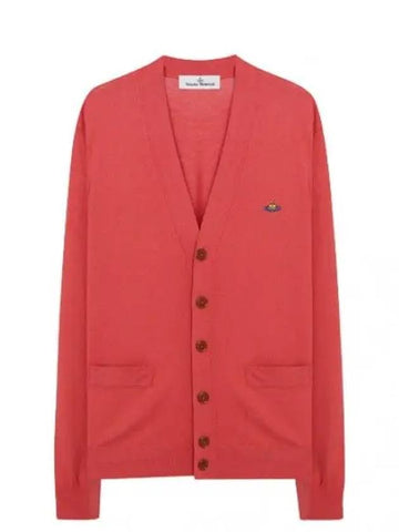 men s logo cardigan - VIVIENNE WESTWOOD - BALAAN 1