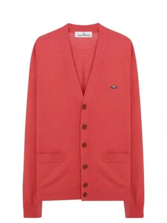 men s logo cardigan - VIVIENNE WESTWOOD - BALAAN 1