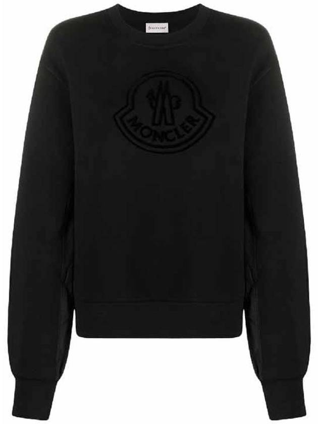 Moncler 8G00028 809KX 999 Black Women s Sweatshirt - MONCLER - BALAAN 1