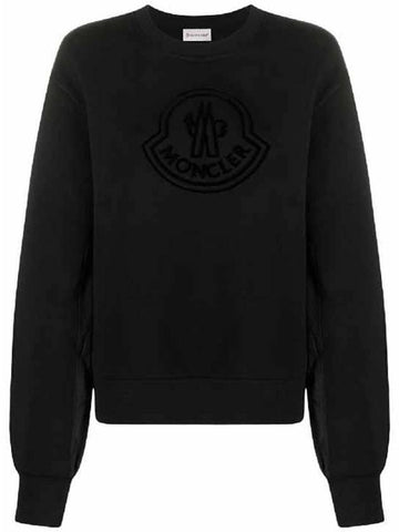 Moncler 8G00028 809KX 999 Black Women s Sweatshirt - MONCLER - BALAAN 1