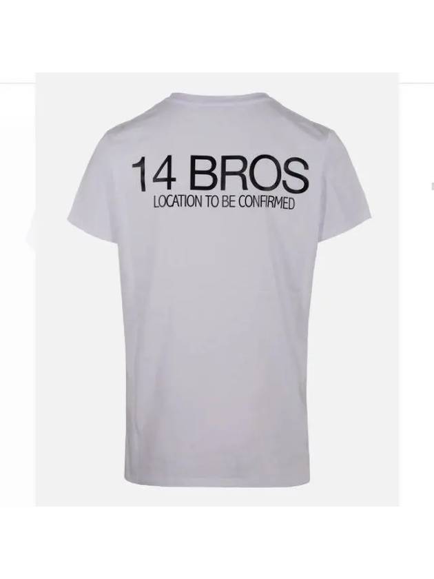 14BRO S Men's TBC Logo Printing Round White Men's Short Sleeve 12679 A3062B14 001 - 14 / QUATORZE - BALAAN 3