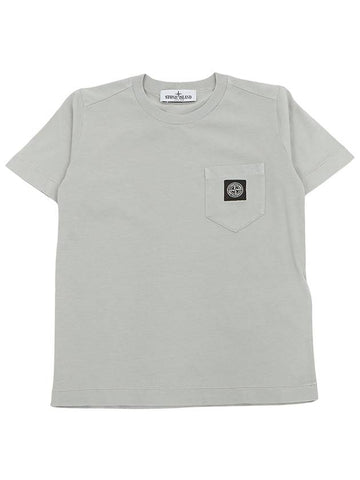 Kids short sleeve t shirt 801620347 V0061 8A - STONE ISLAND - BALAAN 1